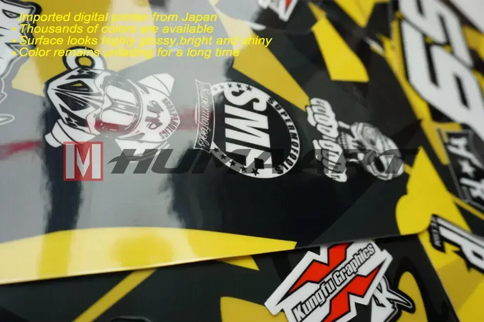 HUMAART دراجة نارية الرسومات لامعة صفح ل KTM 1050 1090 1190 ADV Adventure 2016 2017 2018 ، الديكور ، KT1190ADV1618013-HR