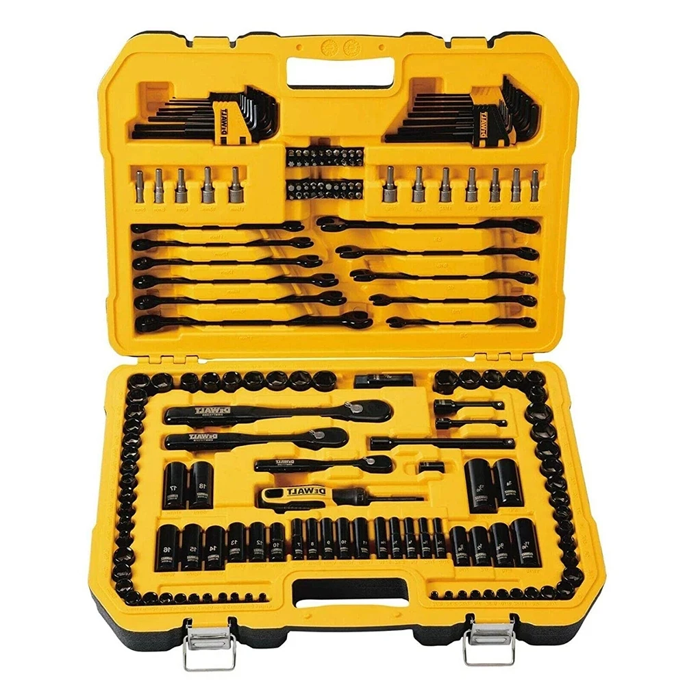

2024 New DWMT45184 Black Chrome 184-piece Mechanics Tool Set