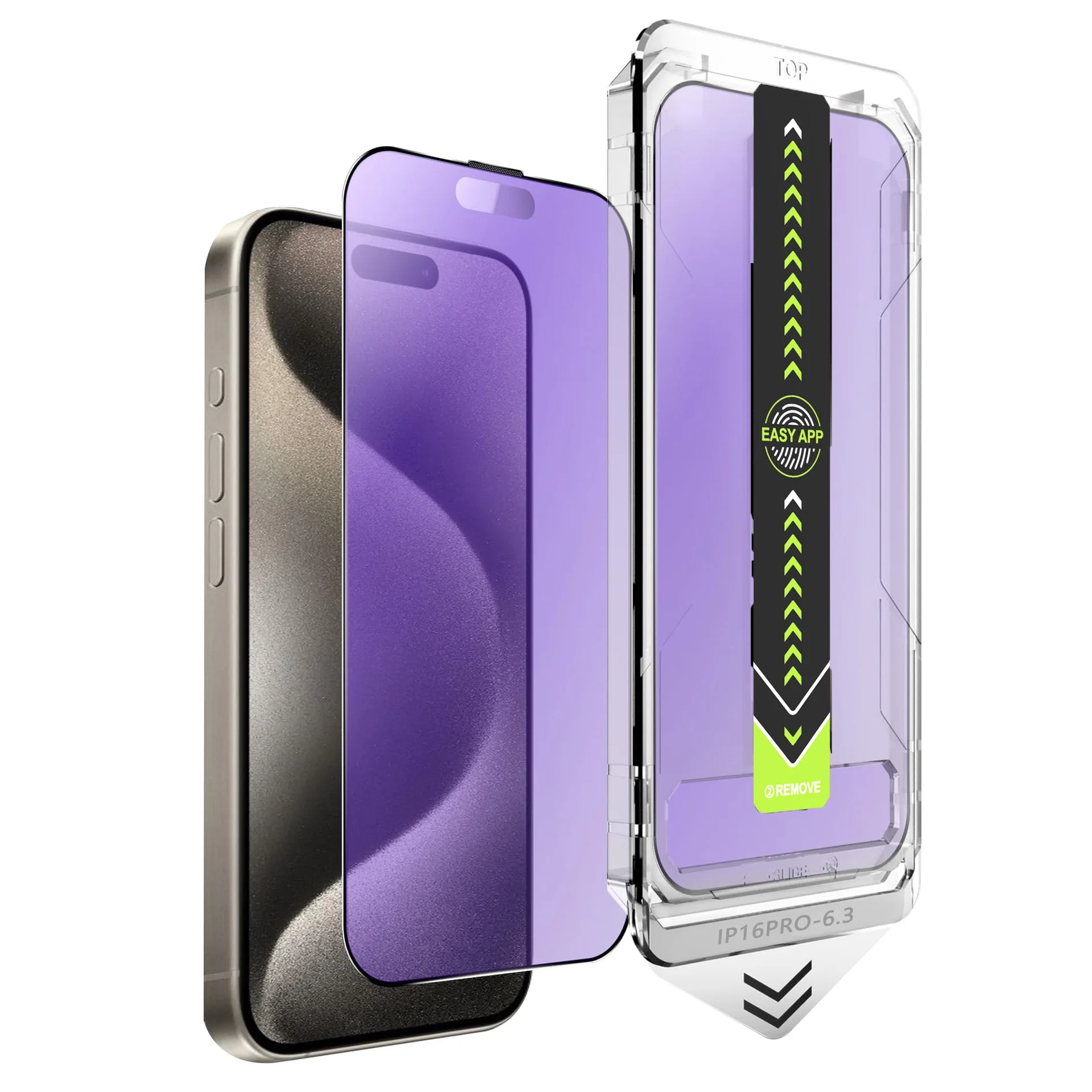 

3pcs Mobile phone screen protector Corning glass 13 second with sticker box automatic dust removal dust-free room