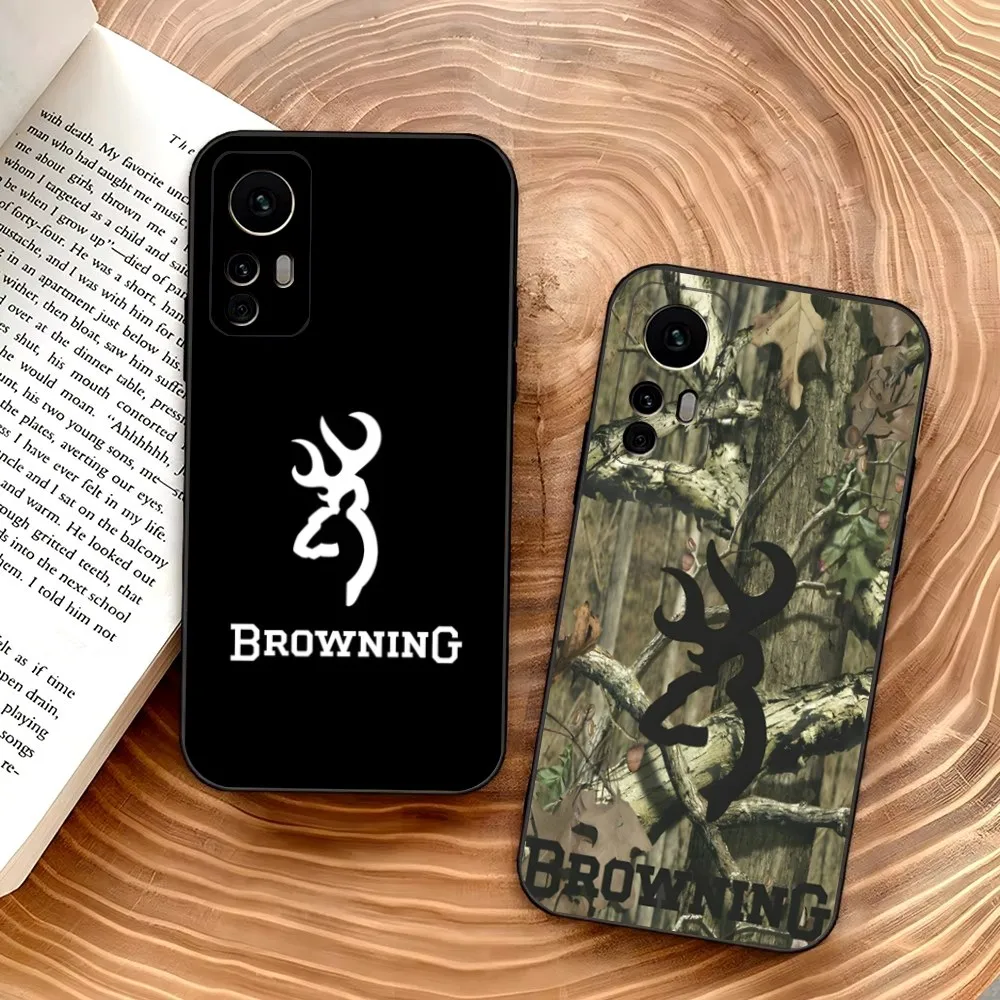 Cool B-BrowningS Guns Weapon Phone Case For Samsung A73,A91,A53,A52,A32,A73,A13,A21,A34,A71,A31,A22,A20,A40 Back Cover