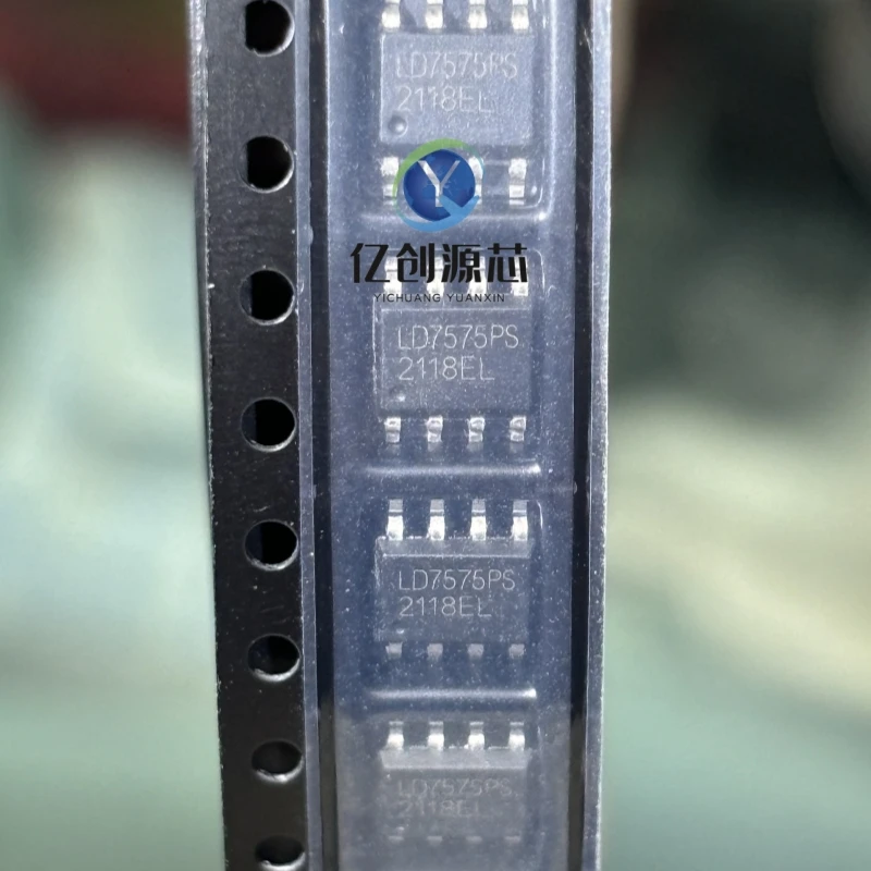 5/50 Uds nuevo parche auténtico original 8 pines LD7575BGS LD7575PS LD7575 SOP-8 chip de potencia LCD