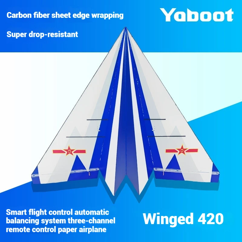 Nuovo aereo da combattimento Rc telecomandato Aliante da combattimento Mini ala fissa PP Board Modello resistente agli urti Giocattoli entry-level a tre canali