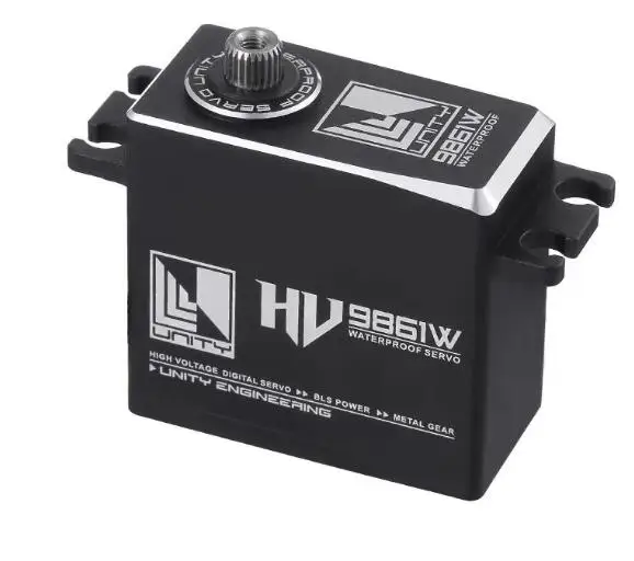 Unityrc 9861W V2 40KG 45KG Waterproof Brushless Digital Servo, Metal Gear for RC Crawler Truck, Rock Crawling, Trail Truck, Car