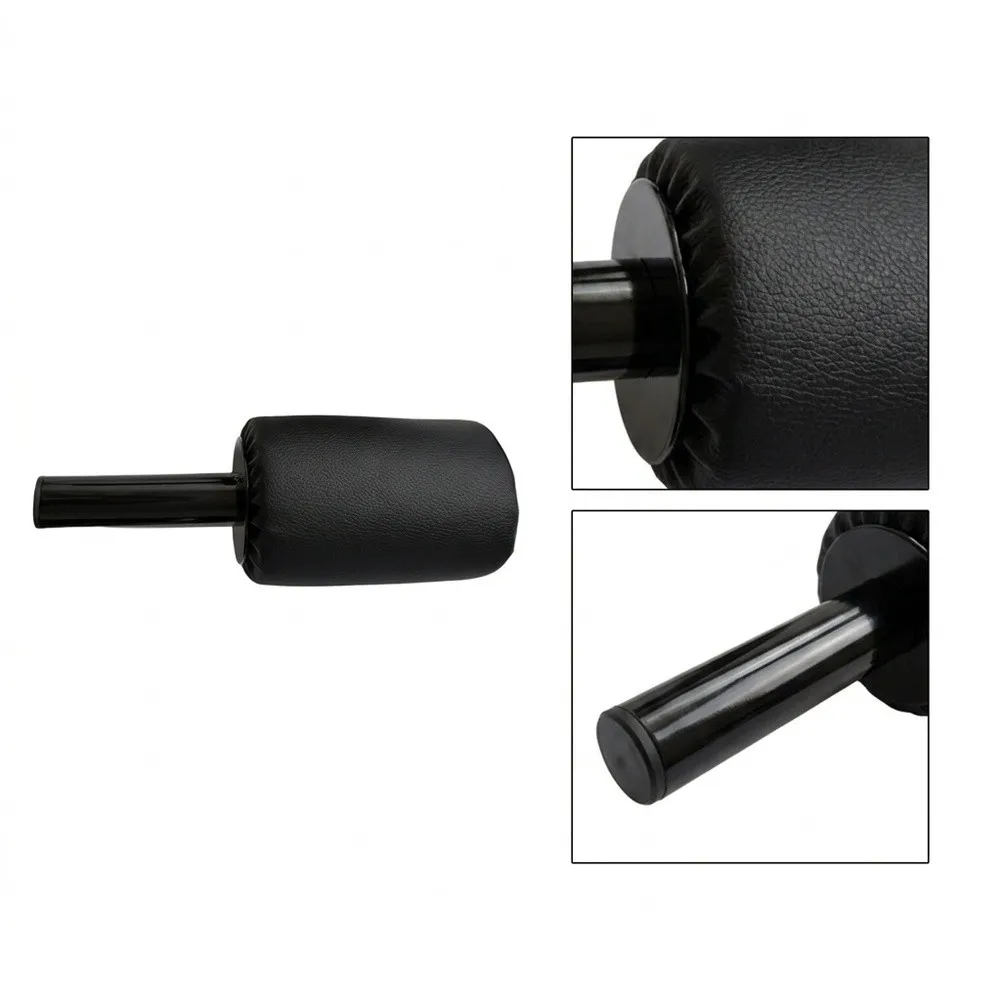 Cushioned Shoulder Pads for Pilates Reformer and For Yoga Bed 2 pcs Set 26 cm x 8 cm Black or Grey Color Options