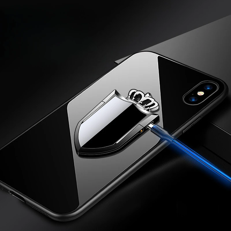 2025 Multi-Functionalโทรศัพท์มือถือแหวนหัวเข็มขัดไฟแช็กชาร์จUSBวงเล็บรถCreativeอิเล็กทรอนิกส์ไฟแช็กWindproof