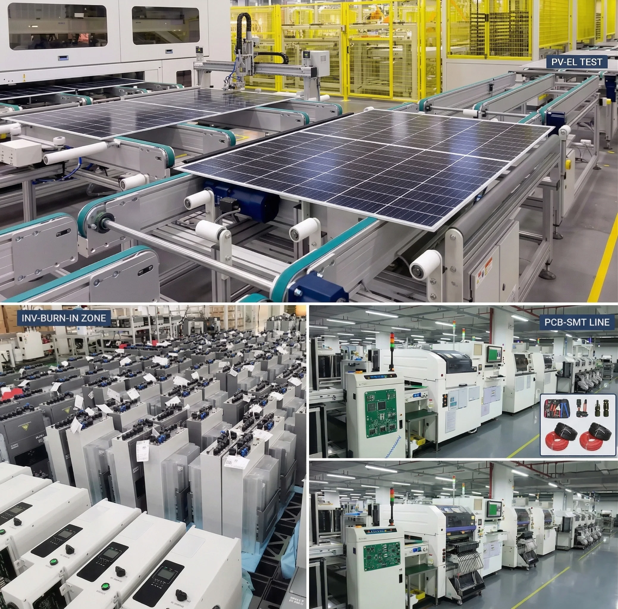 4.72kw Cap Residential Solar Power & Storage System Set with Hybrid Solution for Energy Independence & 1kW-20kW Power