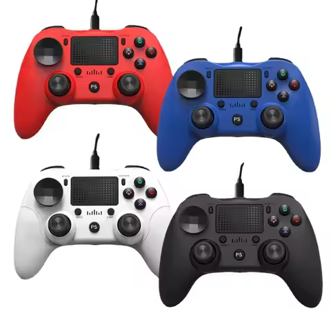 USB Wired Gamepad For PS3/PS4/Android/PC Console Controller Joystick Joypad With Dual Motor Vibration for PS4 Game Controller