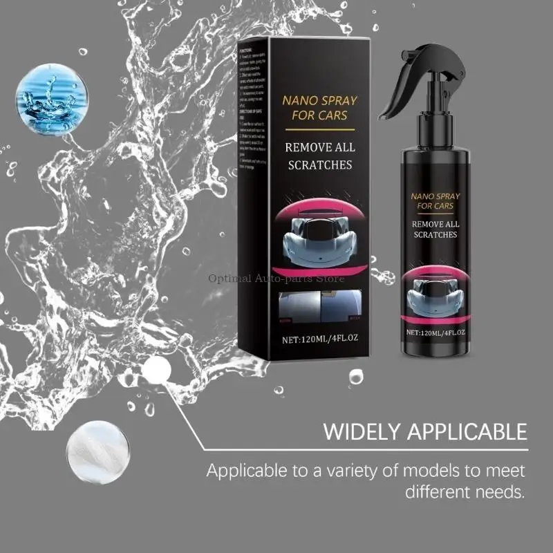 Hydrophobic Car Paint Protective Sprayed For Glass Headlight Anti Scratch Oxidation Resistance Quick Application - Image 4