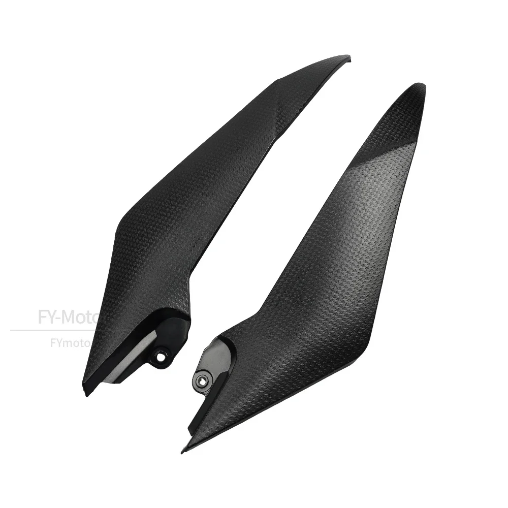 Motorcycle Gas Tank Side Covers Unpainted Black Panel Fairing Fit for Yamaha YZF R6 2008 2009 2010 2012 2013 2014 2015