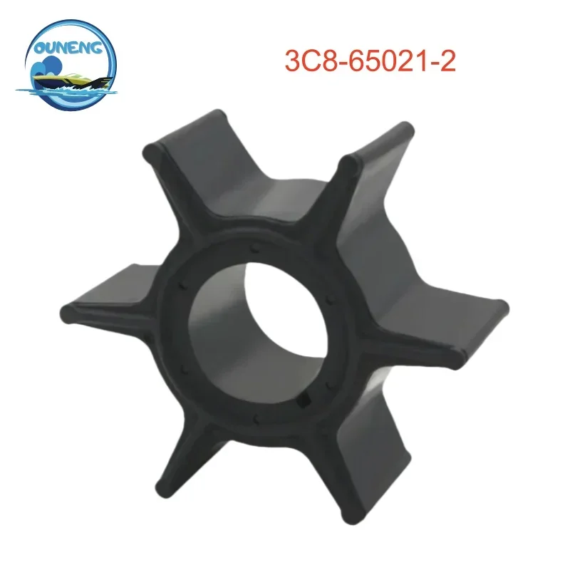 OUNENG NEW 3C8-65021-2 Water Pump Impeller Tohat-su Outboard Motor 40HP 50HP 2 Stroke 3C8-65021 3C865021 3C8-65021-0 Boat Engine