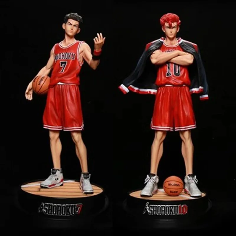 

Фигурка героя мультфильма Hanamichi Sakuragi Ryouta Miyagi Slam Dunk, аниме игрушечная фигурка, модель из ПВХ, украшение, детский подарок