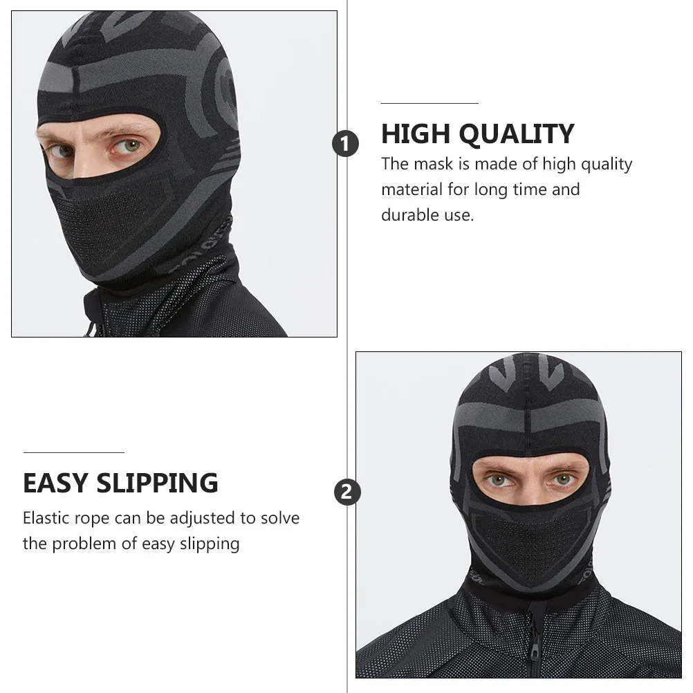 

1Pcs Warm Keeping Face Mask Wind Resistant Outdoor Balaclava for Cycling Trekking Mountaineering Breathable Moisture Wicking