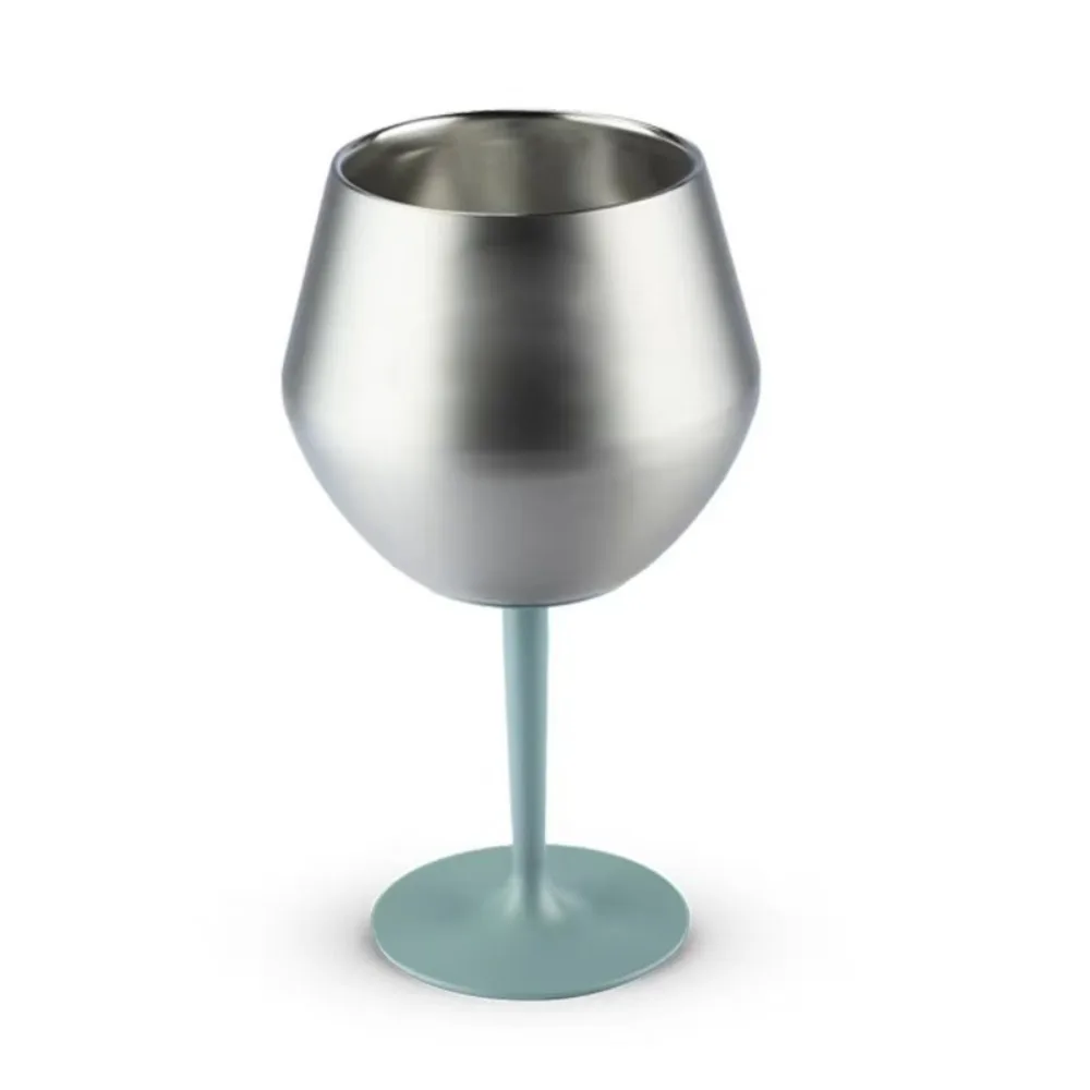 

Detachable Stainless Steel Red Wine Cup Insulated Gradient Color Wine Goblet Durable Drop-resistant Champagne Cup Dinner
