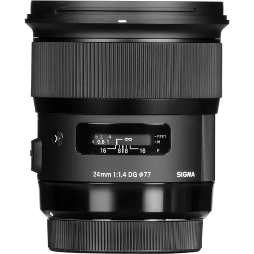 Sigma 24mm F1.4 DG HSM | Art Lens for Canon Nikon Mount