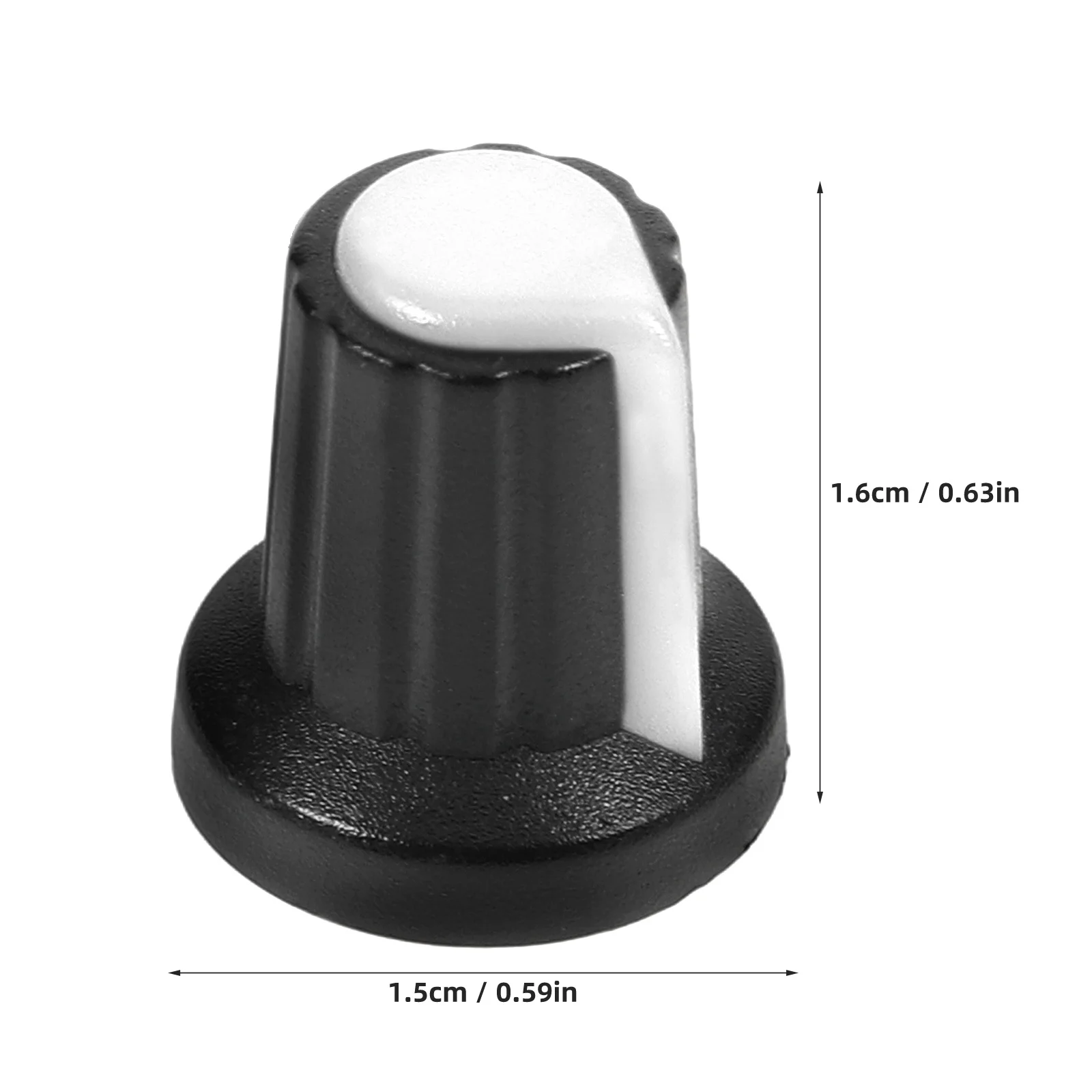 20Pcs Universal Dj Rotary Knob Caps Potentiometer Control Knobs for Volume Amplifier Mixing Table Easy Install Professional