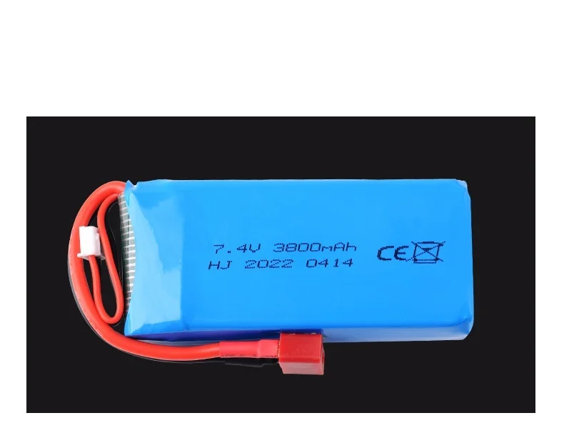 2S 7,4V 3800mAh LiPo-Akku für Wltoys 144010 /12428/ 124019 / 124018 1/14 1/10 RC Autobatterie Wltoys 7,4V Batterie – Detail 4