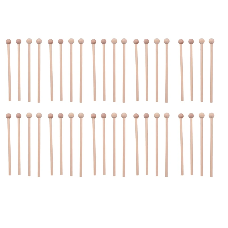 

Y67A-20 Pair Wood Mallets Percussion Sticks For Energy Chime, Xylophone, Wood Block, Glockenspiel And Bells
