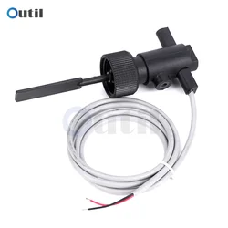 Explosion-proof Six-point Baffle Flow Sensor Switch 110V Water Flow Detector Water Level Control Float Level Switch FS-10