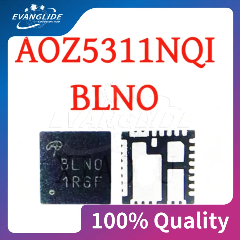 1-20 PCS AOZ5311NQI AL00 ALOO AOZ5332 AOZ5332QI BLNO BLN0 BLND BLN3 QFN CHIP