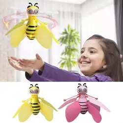 Flying Bee Hand Induction Toy Aircraft Intelligent Sensor Charging Bee Mini Hand Sensor Flying Outdoor Play Game Toy For Kids