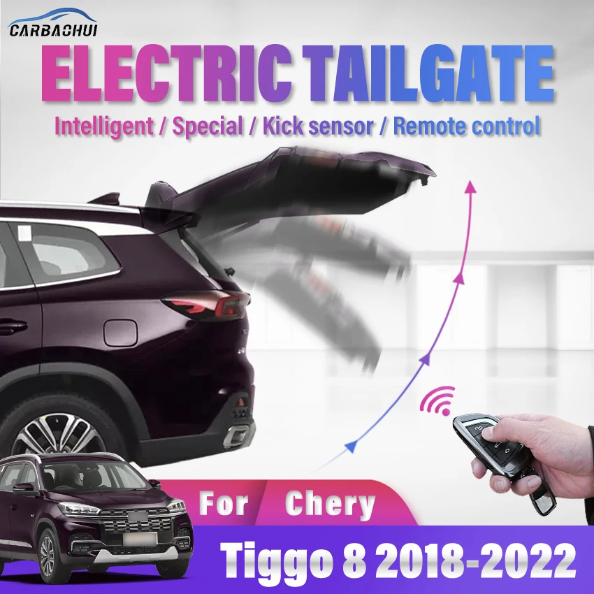 Car Electric Tailgate Automatic control Trunk drive Car Accessori Rear door power kit For Chery Tiggo 8 2018-2022,Electric Trunk