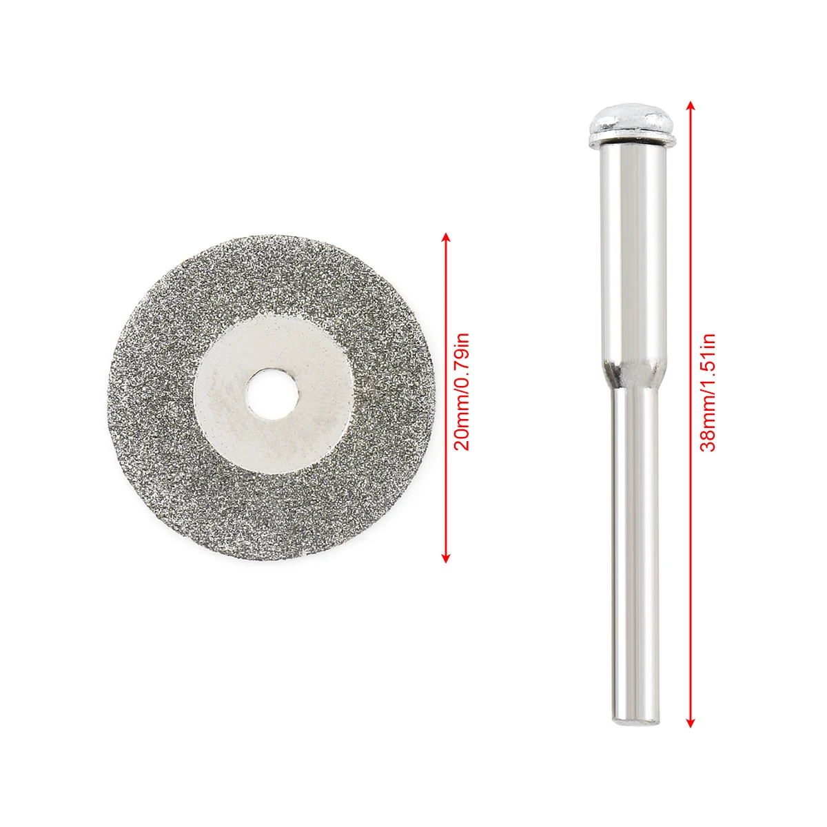 10pcs 20mm/25mm/30mm/ 35mm Diamond Cutting Discs Saw Blade for Cutting Glass Metal Diamond Cutting Discs  Abrasive Tools