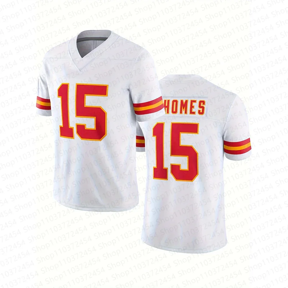 American Chiefs Kansas City Mahomes #15 rugby Jersey Boys/Men's Sports Breathable Jersey Special Football Jerseys 2024 New