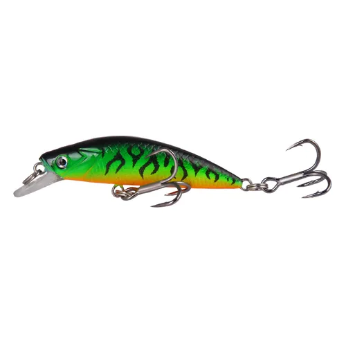 Japón Minnow Wobbler Señuelo de Pesca Profunda, Crankbait, Jerkbait Bait, Perch Pesca, Mini Wobblers, 6cm, 6g, 1Pc
