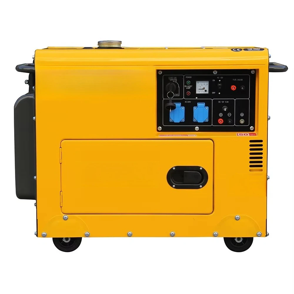Hiearns High Quality 5KVA Three Phase Silent and Electric Generator