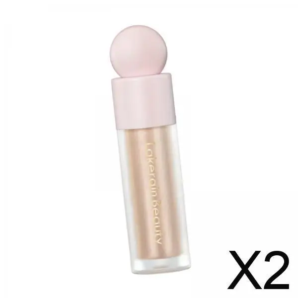 Płynny rozświetlacz do makijażu, połyskujący, 7,5 ml, luksusowe kosmetyki, do twarzy i ciała, róż do twarzy dla promiennego wykończenia, rozświetlający.