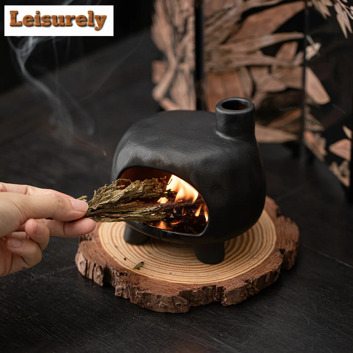 Cabin Tea Warmer Holder Alcohol Burner Stove Household Kettle Stand Boiling Water Carbon Furnace For Tea Accessories Ornaments