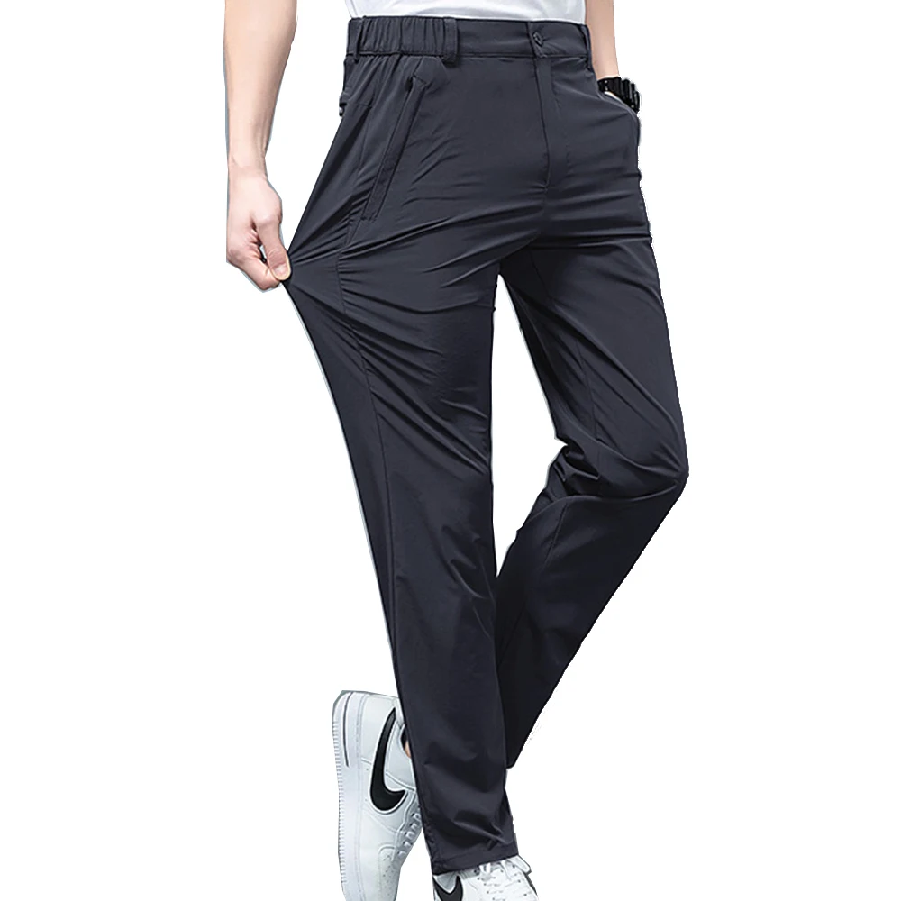 

Cool pants, casual pants, men's plus size pants, 110KG wearable cycling pants, home pants, wear-resistant, four sided elastic