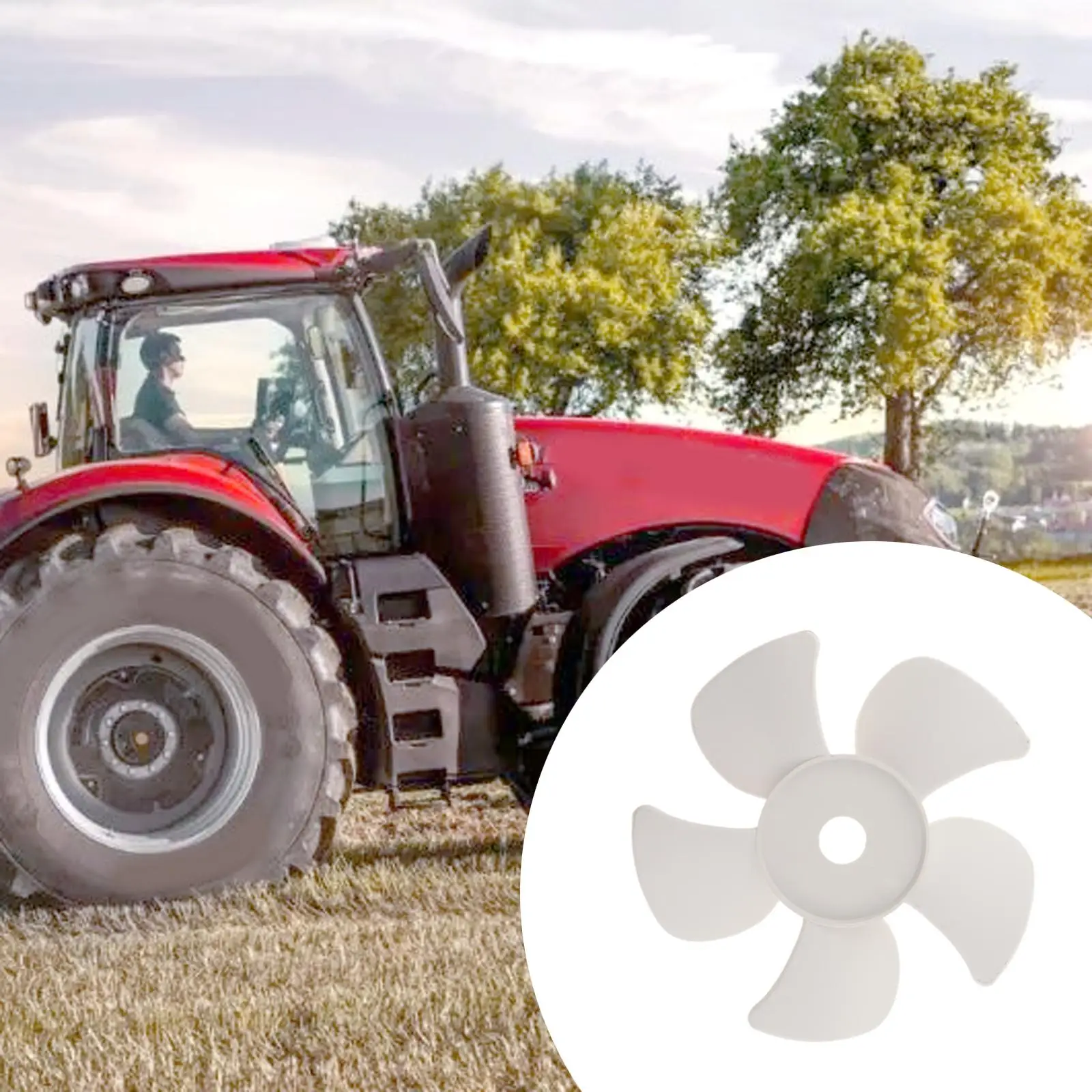 

Garden Tractor Fan Necessary Part Reliable Easy Installation with 22mm Hole Replacement Engine Cooling Fan for 446 220 Repair