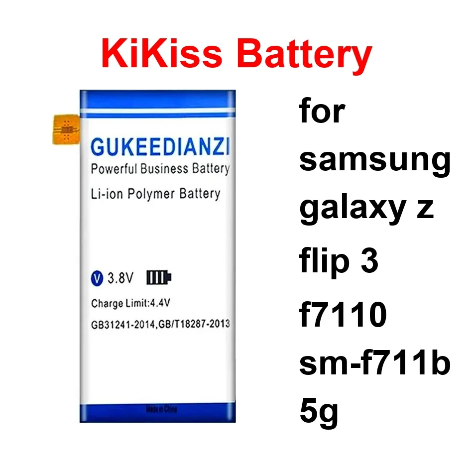 

Mobile Phone Battery 1300-2700Mah For Samsung Galaxy Z Flip 3 F7110 SM-F711b 5G EB-BF711ABY+EB-BF712ABY EB-BF712ABY EB-BF711ABY