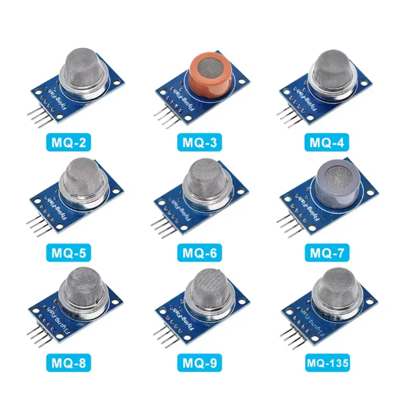 MQ-2 MQ-3 MQ-4 MQ-5 MQ-6 MQ-7 MQ-8 MQ-9 MQ-135 Detection Smoke methane liquefied Gas Sensor Module for Arduino Starter DIY Kit