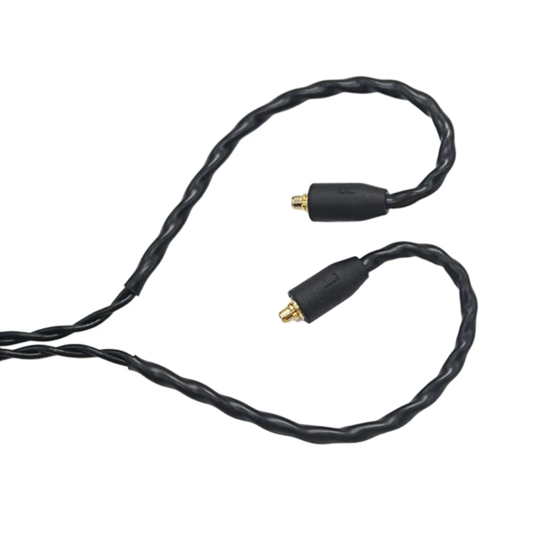 Triple Button Microphones Control 4Strand Braideds Sound Upgrades Cable MMCX Interfaces 3.5mm for SE425 SE535 83CE