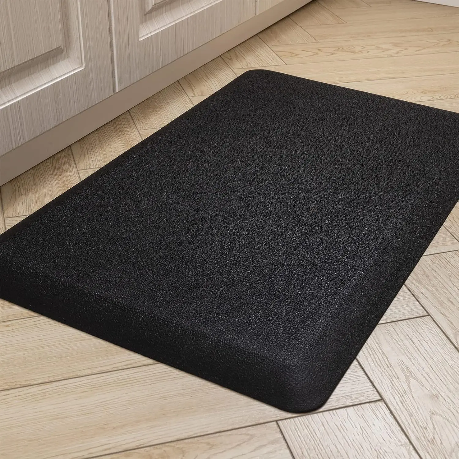 Anti Fatigue Floor Mat 20MM Thick Cushioned Kitchen Comfort Mat Waterproof Non-Slip Standing Desk Mat PVC Ergonomic Foam Mat