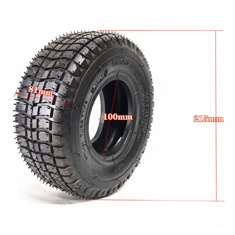 9x3.50-4 Tire 9 Inch 3.50-4 Wear-Resistant Inner Tube Outer Tyre for Electric Scooter Mini Motorcycle Karting