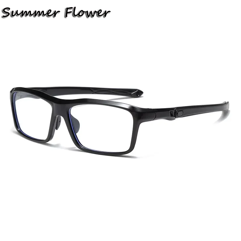 

Men Sports Glasses TR90 Flexible Durable Prescription Glasses Frame Optical Eyeglasses Lightweight Adjustable Strap Spectacle
