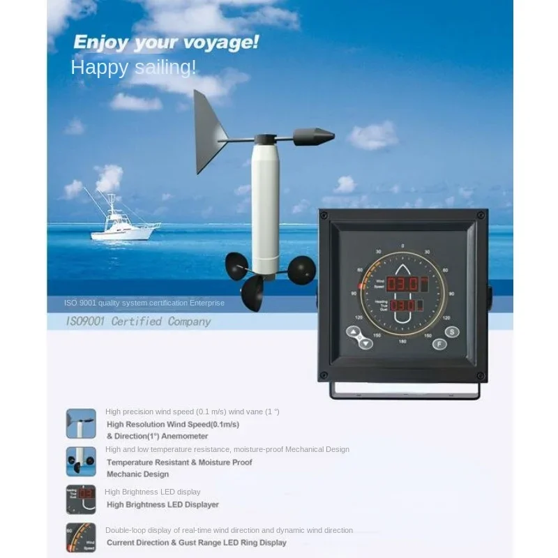 Am706 Wind Speed Anemoscope Ocean Going Vessel Certificate of CCS for Coastal Ship Inspection