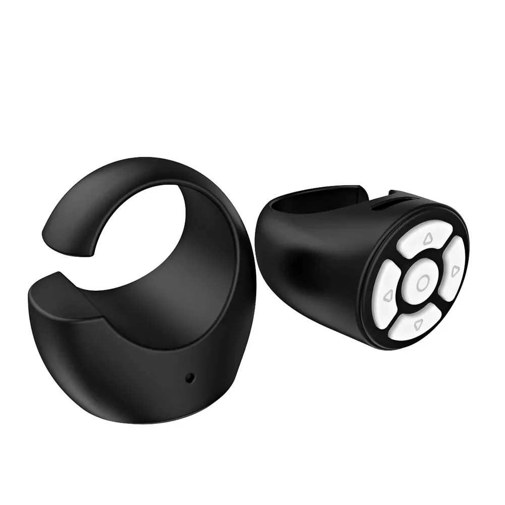 Wireless Fingertip Remote Control Ring Effortless Selfies Page Navigation For Tik-Tok Scrolling Ring Fingertip Remote Control