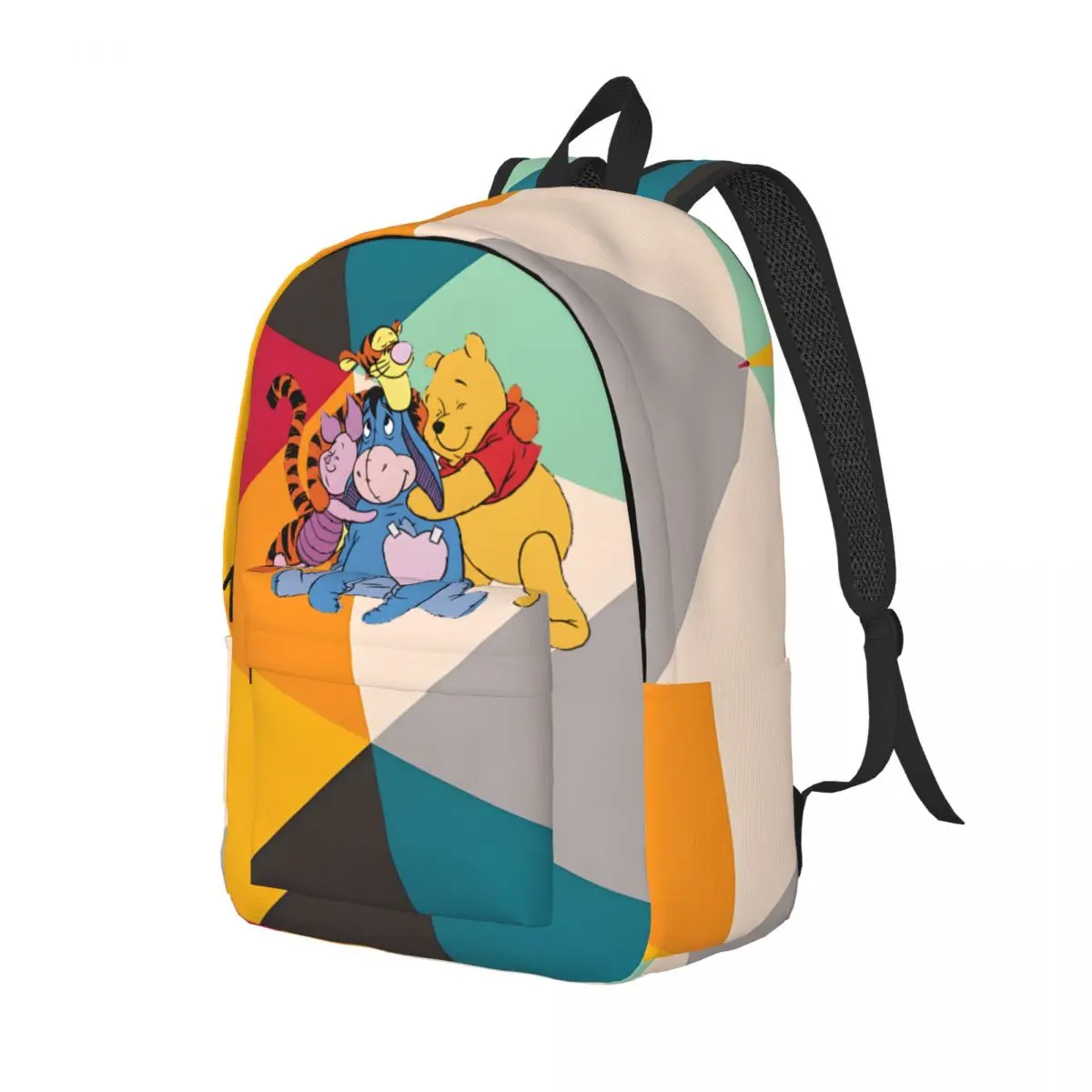 The Pooh Winnie Book Pack Disney Pooh Bear Winnie For Women Kid Snack Storage Campus Gift Sturdy Shoulder Daypack