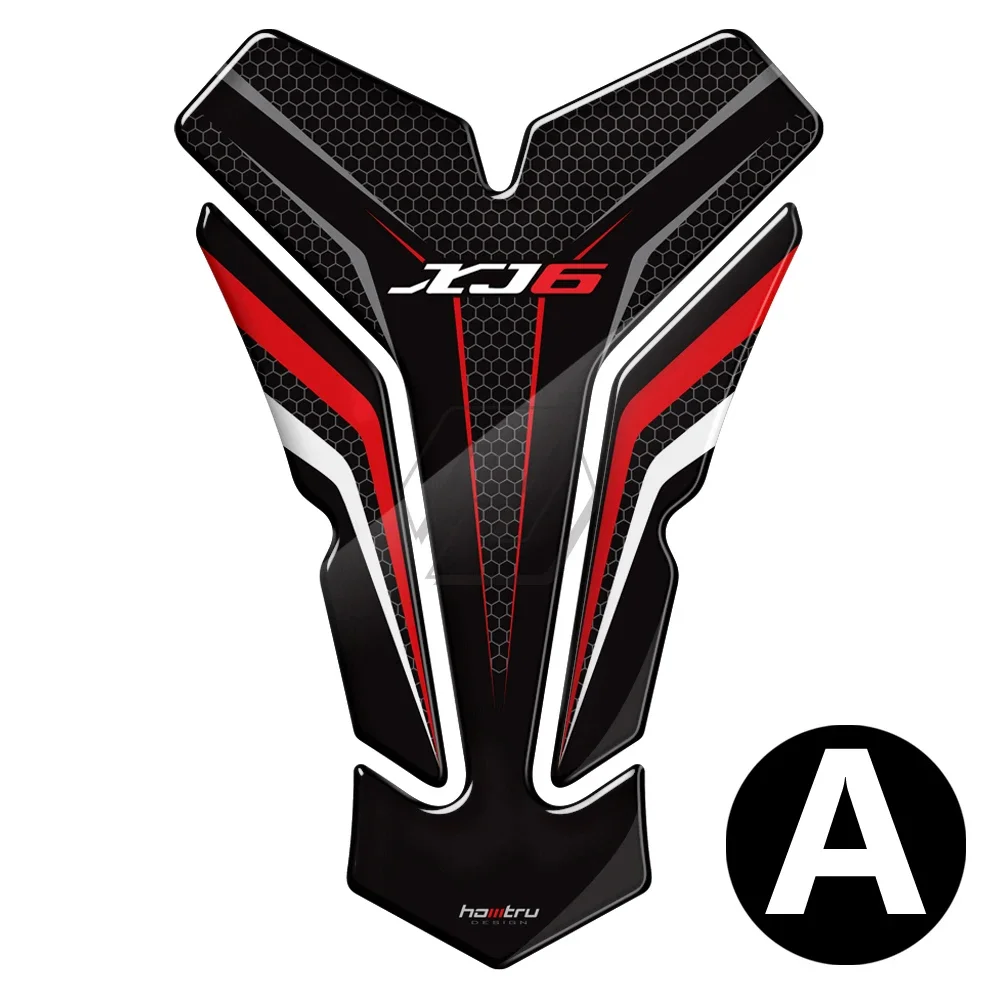 For Yamaha XJ6 ABS/Diversion Tankpad 3D Resin Motorcycle Tank Pad Protector Sticker