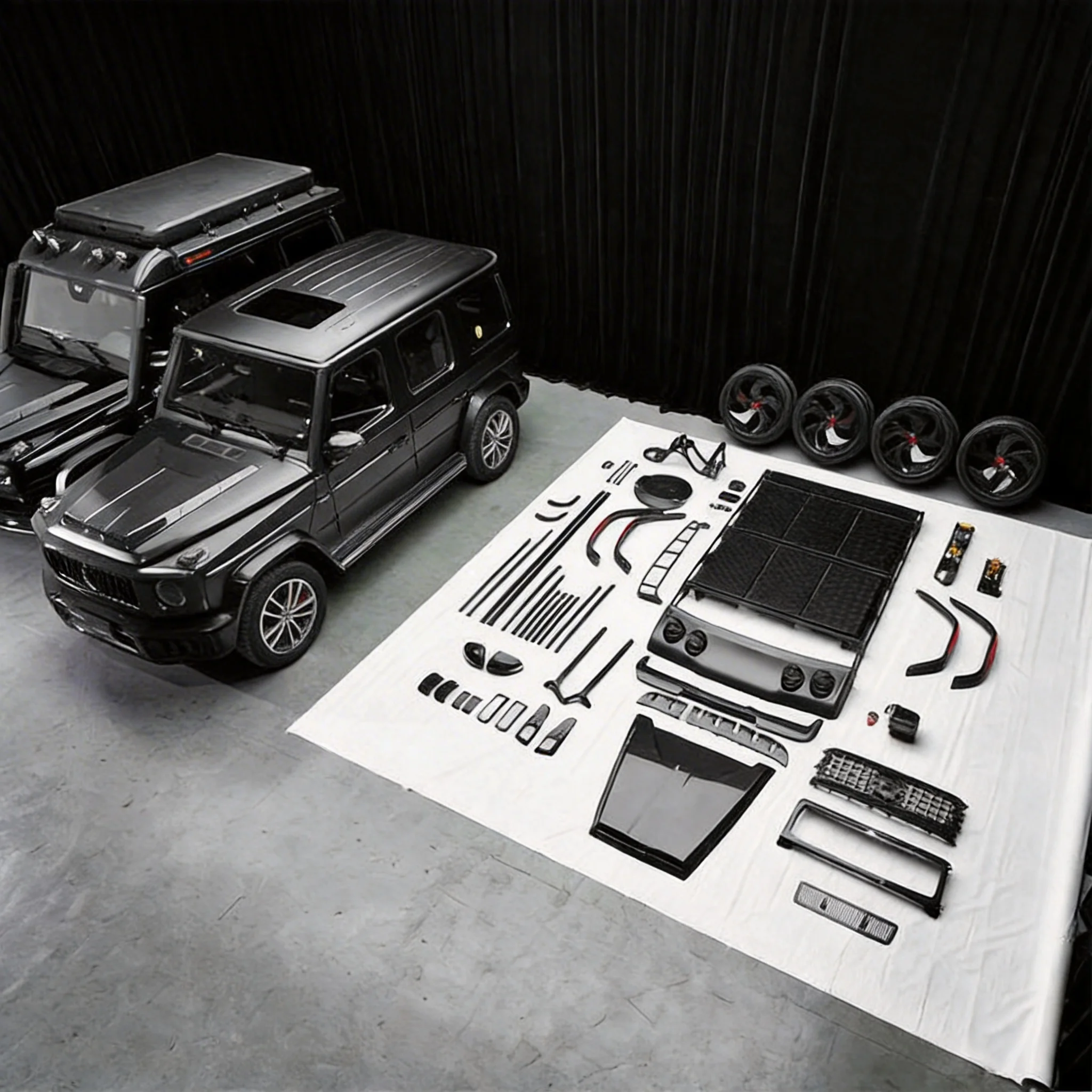 Factory Wholesale Hot Sale Car Part Bodykit for 2025 W465 G63 Anti Scratch Dry Carbon Fiber Body Kits