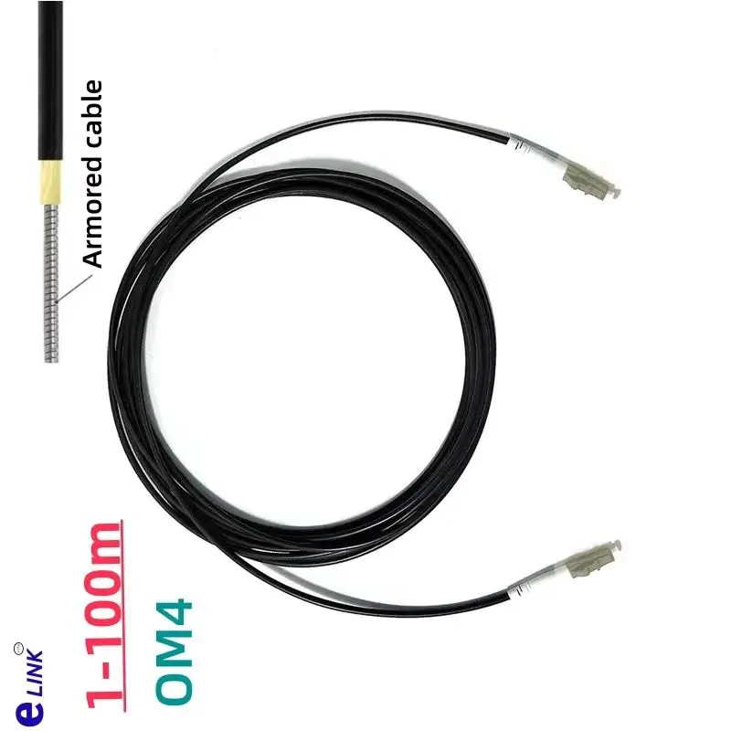 armored-fiber-patchcord-om4-1-core-1-100m-50m-20m-30m10m-1c-sc-lc-fc-st-3mm-multimode-single-fibre-optical-fibre-jumper-outdoor