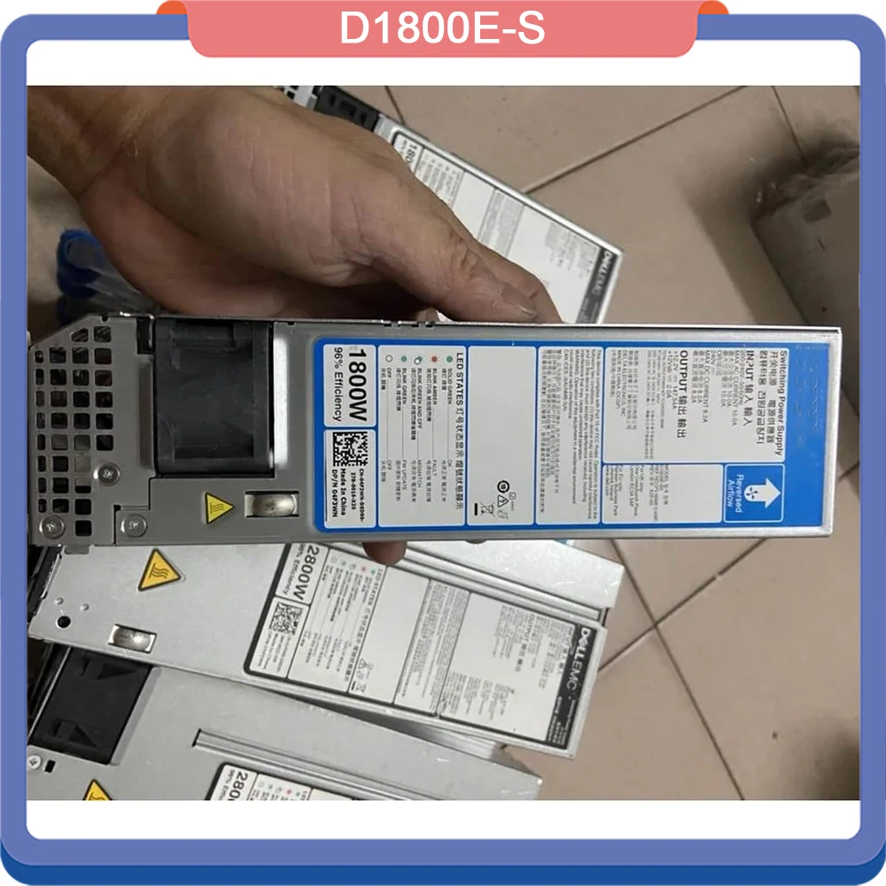 Untuk EMC Server Power Supply 1800W UNTUK DELL 4F3WN 04F3WN D1800E-S 16th Generation R660 R760