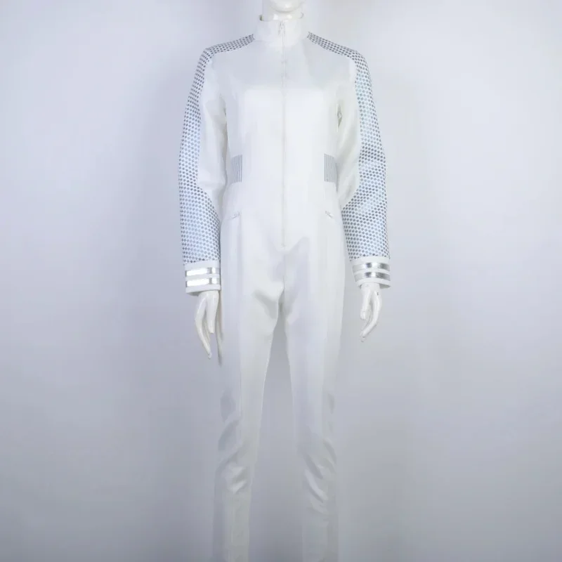 For Strange New Worlds Cosplay Nurse Chapel White Jumpsuits Starfleet Uniforms Cosplay Costume