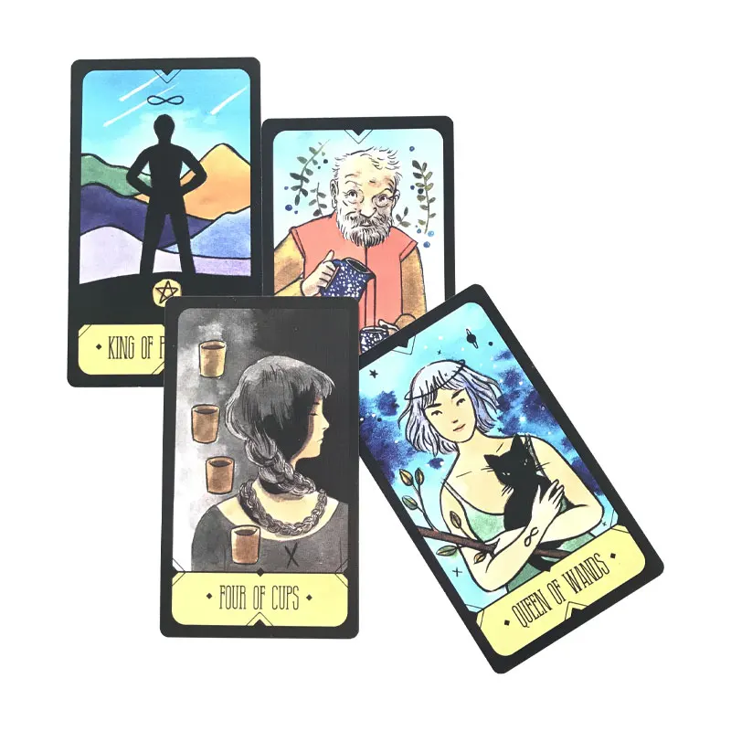 The Sasuraibito Tarot Paper Card GameTarot Entertainment Fate Divination Card Tarot And A Variety Of Tarot Options PDF Guide