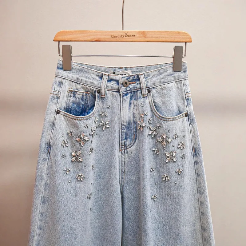 Pantalones Vaqueros Rectos Mujer Lavado Marea - usage example