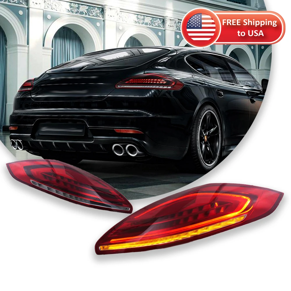 TYPY Auto Nuova Luce A LED Per Porsche Panamera Fanali Posteriori 970.2 2014-2016 Lampada di Coda Luce Diurna Accessori Automotive